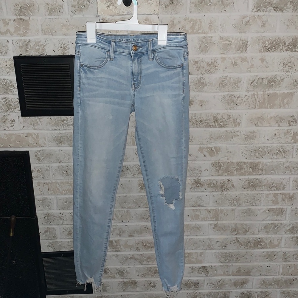 American Eagle super stretch jeans